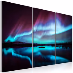 Planete Discount PD10029-120-80, Paysage marin, Noir, Bleu, Vert, Rose, Panneaux MDF, 1200 mm, 20 mm, 800 mm