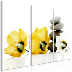 Tableau Zen Calm Mallow (3 Parts) Yellow - PD12597-120-80