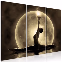 Planete Discount PD11889-120-80, Silhouettes, Noir, Or, Panneaux MDF, 1200 mm, 20 mm, 800 mm