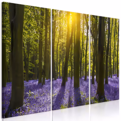 Planete Discount PD10031-120-80, Forêt, Marron, Vert, Violet, Panneaux MDF, 1200 mm, 20 mm, 800 mm