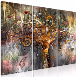 Planete Discount PD12017-120-80, Klimt, Multicolore, Panneaux MDF, 1200 mm, 20 mm, 800 mm
