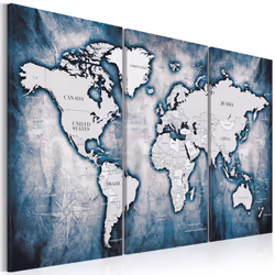 Planete Discount PD11601-120-80, Bleu, Gris, Panneaux MDF, 1200 mm, 20 mm, 800 mm