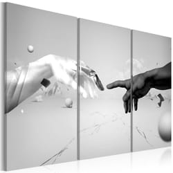 Tableau Toucher en noir et blanc - PD9127-120-80