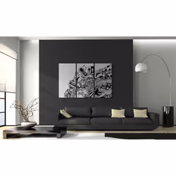 Tableau Artistic mess - triptych - PD9132-120-80