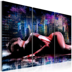 Tableau Personnages Intimacy in the big city - PD11891-120-80