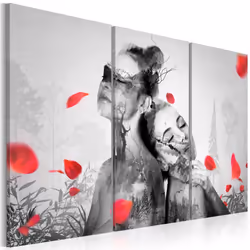 Planete Discount PD11892-90-60, Femme, Noir, Rouge, Blanc, Panneaux MDF, 900 mm, 20 mm, 600 mm