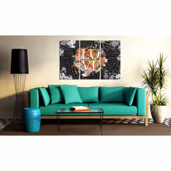 Tableau Flowers from the heart - PD9144-120-80