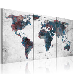 Tableau Cartes du monde La randonnée des continents - PD11607-120-60