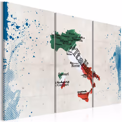 Planete Discount PD11611-60-40, Bleu, Vert, Rouge, Blanc, Panneaux MDF, 600 mm, 20 mm, 400 mm