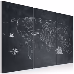 Planete Discount PD11620-90-60, Gris, Blanc, Panneaux MDF, 900 mm, 20 mm, 600 mm