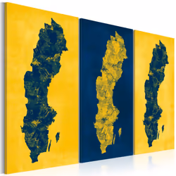 Planete Discount PD11628-120-80, Bleu, Jaune, Panneaux MDF, 1200 mm, 20 mm, 800 mm