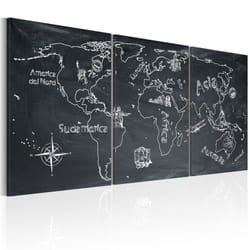 Tableau Cartes du monde Voyageur curieux (Italie) - PD11631-120-60