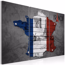 Planete Discount PD11643-120-80, Noir, Bleu, Gris, Rouge, Blanc, Panneaux MDF, 1200 mm, 20 mm, 800 mm