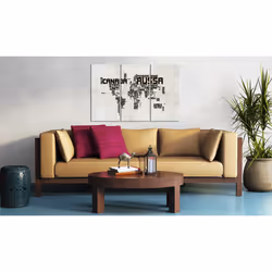 Tableau Cartes du monde What a wonderful World - Triptych - PD11650-120-80