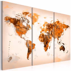 Planete Discount PD11656-120-80, Marron, Crème, Orange, Panneaux MDF, 1200 mm, 20 mm, 800 mm