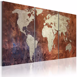 Planete Discount PD11663-120-60, Bleu, Marron, Gris, Panneaux MDF, 1200 mm, 20 mm, 600 mm