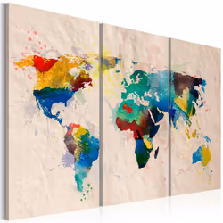 Planete Discount PD11679-120-80, Crème, Multicolore, Panneaux MDF, 1200 mm, 20 mm, 800 mm