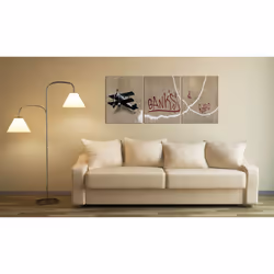 Tableau Avion Banksy - PD8322-120-60