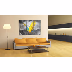 Tableau Oiseau de paradis - PD8326-120-80