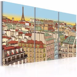 Planete Discount PD12417-120-80, Beige, Vert, Rouge, Turquoise, Jaune, Panneaux MDF, 1200 mm, 20 mm, 800 mm