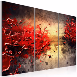 Planete Discount PD9147-120-80, Or, Gris, Rouge, Panneaux MDF, 1200 mm, 20 mm, 800 mm
