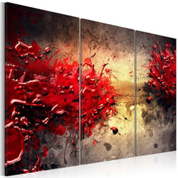 Tableau Splash rouge - PD9147-120-80