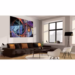 Tableau Abstraction de différentes couleurs - PD9148-120-80