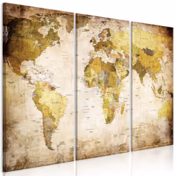 Planete Discount PD11684-120-80, Beige, Marron, Crème, Jaune, Panneaux MDF, 1200 mm, 20 mm, 800 mm