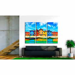 Tableau Villes Sunny morning in Venice - PD12160-120-80