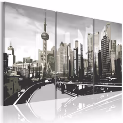Planete Discount PD12161-120-80, Villes du monde, Gris, Panneaux MDF, 1200 mm, 20 mm, 800 mm