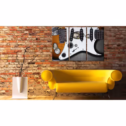 Tableau Nature morte Guitar Hero - PD11855-120-80