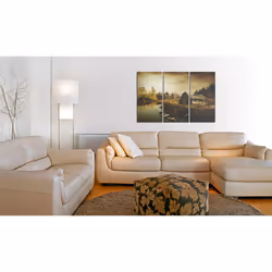 Tableau Idyllic village - triptych - PD10036-120-80