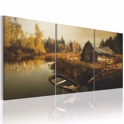 Planete Discount PD10037-120-60, Plaines et vallées, Noir, Marron, Crème, Gris, Panneaux MDF, 1200 mm, 20 mm, 600 mm