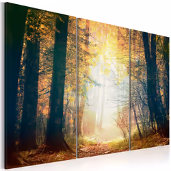 Planete Discount PD10045-120-80, Forêt, Noir, Marron, Blanc, Jaune, Panneaux MDF, 1200 mm, 20 mm, 800 mm