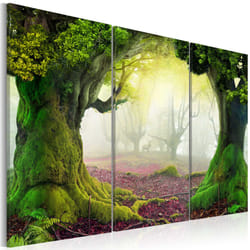 Tableau Mysterious forest - triptych - PD10047-120-80