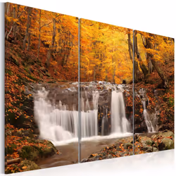 Planete Discount PD10050-120-80, Forêt, Marron, Orange, Blanc, Jaune, Panneaux MDF, 1200 mm, 20 mm, 800 mm