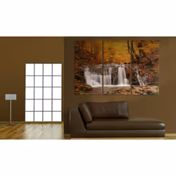 Tableau Chute d'eau parmi les arbres - PD10050-120-80
