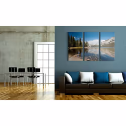Tableau Montagnes et lac cristallin - PD10052-120-80