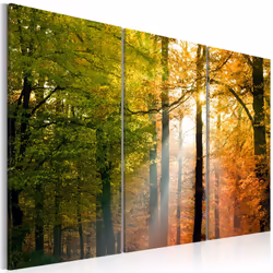 Planete Discount PD10057-120-80, Forêt, Noir, Marron, Vert, Orange, Blanc, Panneaux MDF, 1200 mm, 20 mm, 800 mm