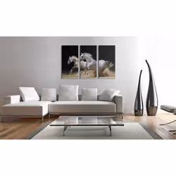 Tableau chevaux - force et dynamique - PD8338-120-80