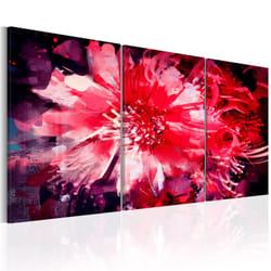 Tableau Fleurs Crimson Flowers - PD11287-120-60
