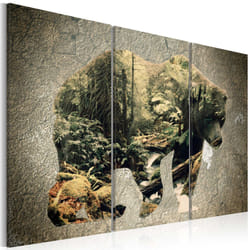 Tableau The Bear in the Forest - PD8342-120-80