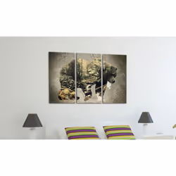 Tableau The Bear in the Forest - PD8342-120-80