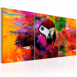 Planete Discount PD8344-120-60, Oiseaux, Multicolore, Panneaux MDF, 1200 mm, 20 mm, 600 mm