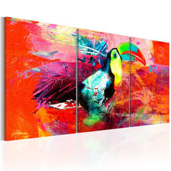 Tableau Colourful Toucan - PD8346-120-60