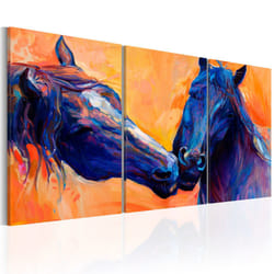 Tableau Blue Horses - PD8348-120-60