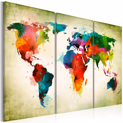 Planete Discount PD11688-120-80, Vert, Multicolore, Panneaux MDF, 1200 mm, 20 mm, 800 mm