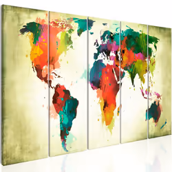Planete Discount PD11700-225-90, Vert, Multicolore, Panneaux MDF, 2250 mm, 20 mm, 900 mm