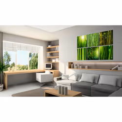 Tableau Zen Nombreux visages du bambou - PD12612-120-80