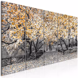 Planete Discount PD11290-225-90, Magnolias, Gris, Orange, Panneaux MDF, 2250 mm, 20 mm, 900 mm